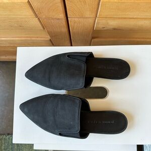 Jenni Kayne Black Suede Mule